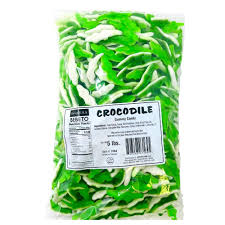 Kervan Gummy Crocodile 5lb Bag Bulk